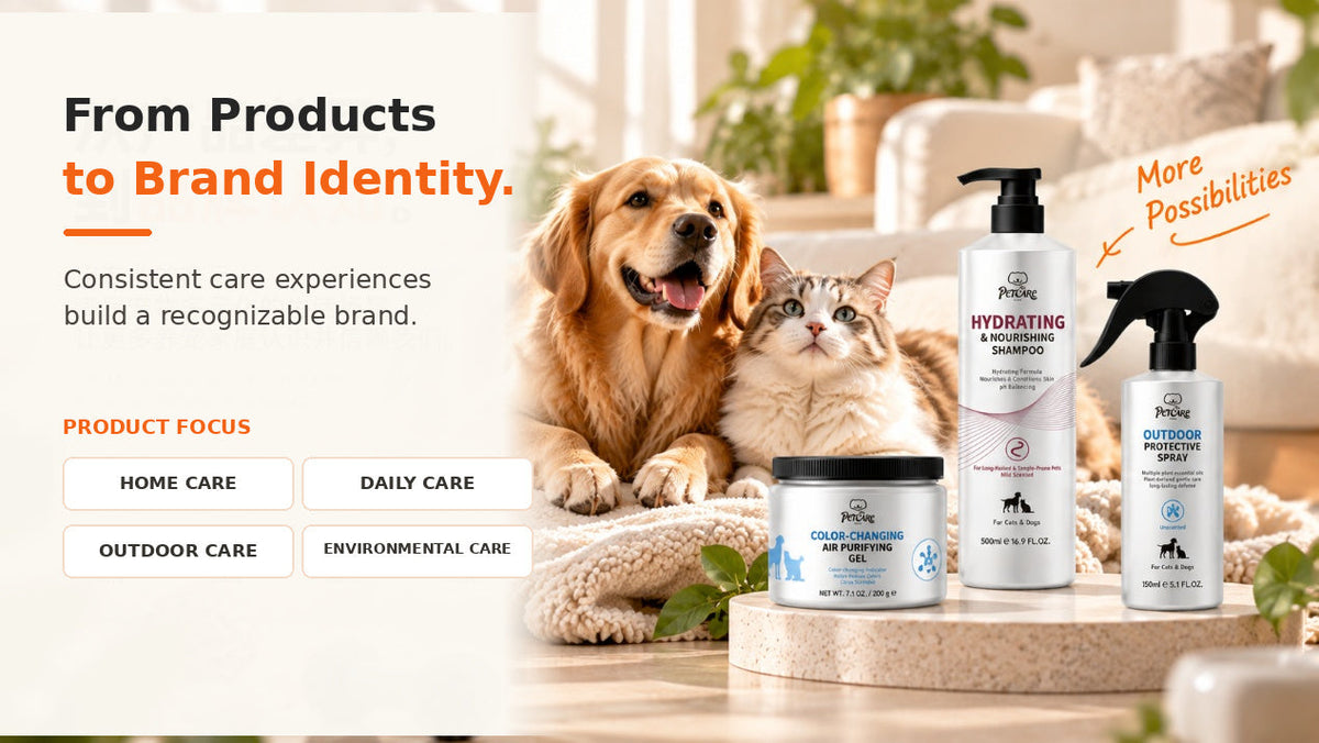 Building a recognizable pet care brand through differentiated product ranges