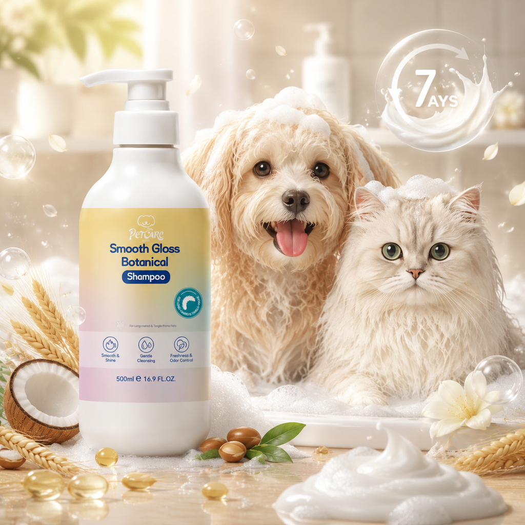 Botanic Smooth Gloss Shampoo / 柔顺焕亮植萃香波