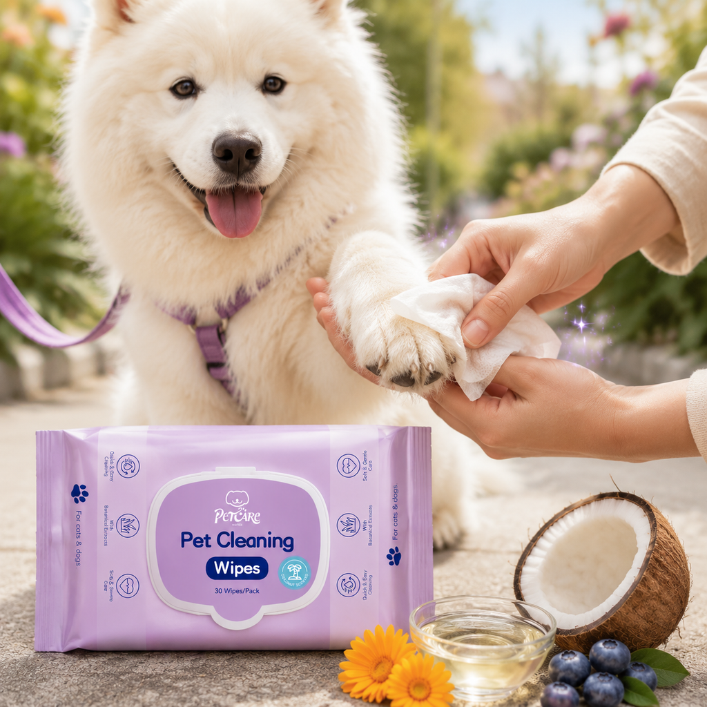 Pet Cleansing Wipes / 宠物清洁湿巾